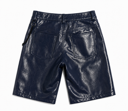 NAVY CHAOS SHORTS
