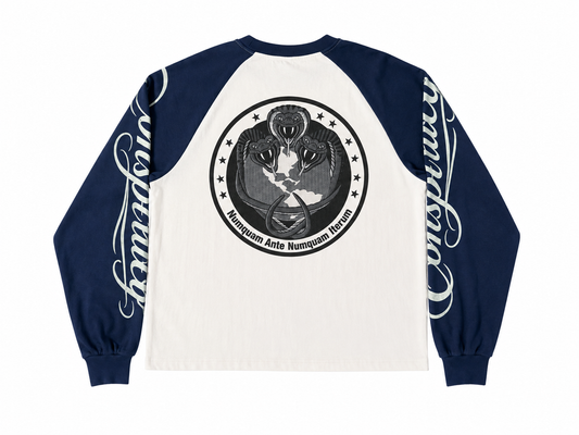 NAVY CHAOS LONGSLEEVE
